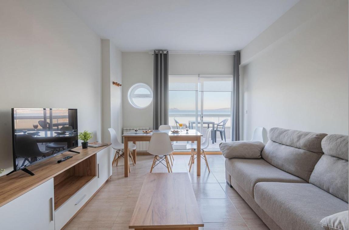 Primera Linea De Playa Samil Costa Con Garaje Incluido Виго Экстерьер фото